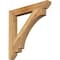 Ekena Millwork Imperial Slat Rough Sawn Bracket, Western Red Cedar, 4"W x 32"D x 32"H BKT04X32X32IMP06RWR - alternate 1